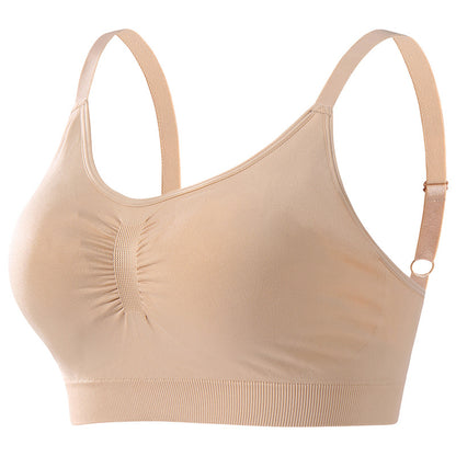 SEAMLESS WIRELESS FULL COVERAGE BRA | ADJUSTABLE SOFT SUPPORT & SMOOTHING FIT FOR EVERYDAY WEAR