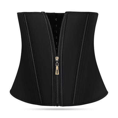 WAIST CINCHER/CORSET WAIST TRAINER, ZIPPER FRONT CLOSURE, FITNESS & YOGA, TUMMY CONTROL, SPORTS WAIST BELT