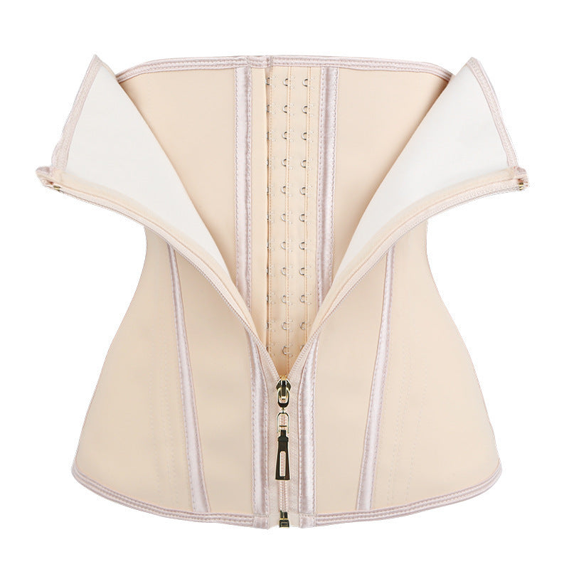 WAIST CINCHER/CORSET WAIST TRAINER, ZIPPER FRONT CLOSURE, FITNESS & YOGA, TUMMY CONTROL, SPORTS WAIST BELT