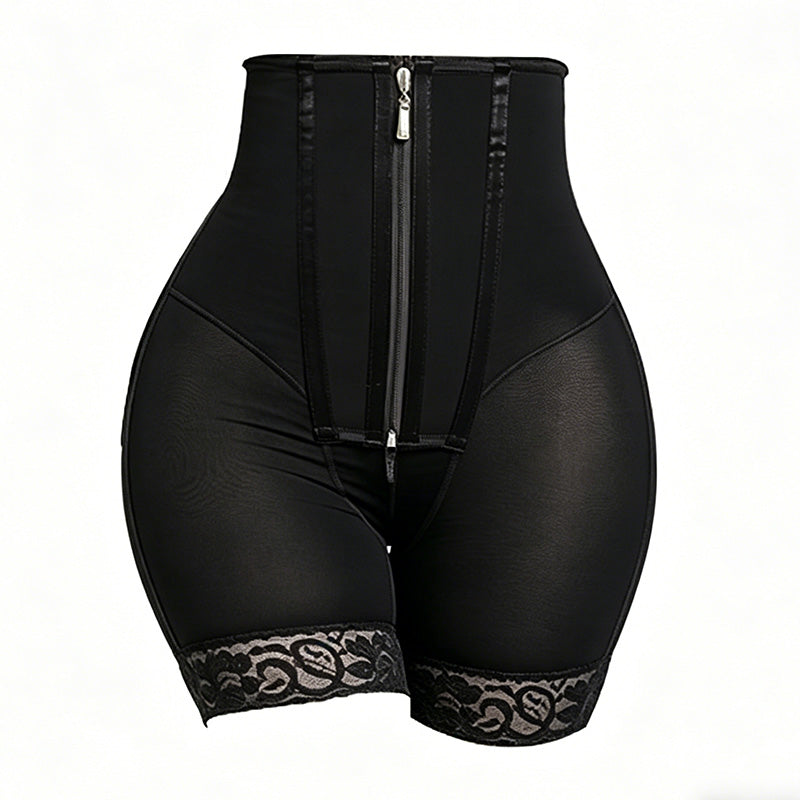 SHAPING BODY SHAPER PANTS WITH ZIPPER & WAIST CINCHER FOR SLIMMING TUMMY