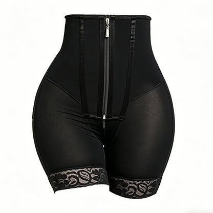 SHAPING BODY SHAPER PANTS WITH ZIPPER & WAIST CINCHER FOR SLIMMING TUMMY